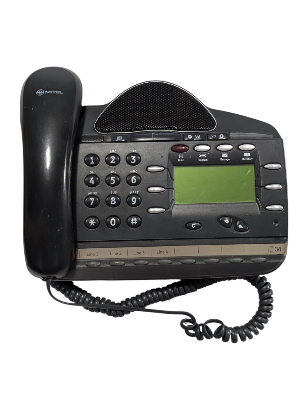 Mitel Model 4110 8-Button Full Duplex Telephone Set Tested Working